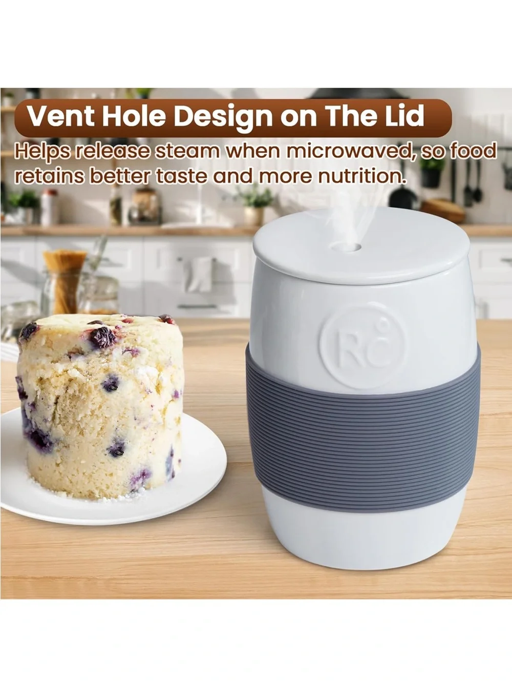 Pampered Chef Ceramic Egg Cooker
